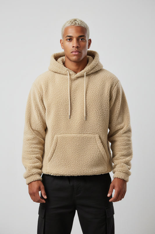 Sudadera básica de peluche